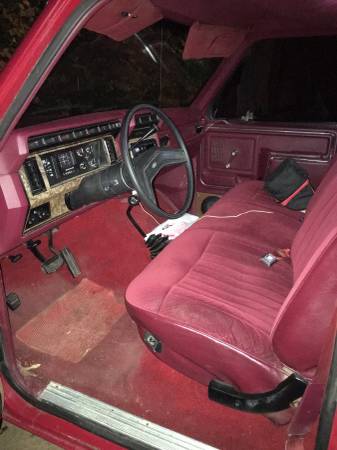 mud truck interior